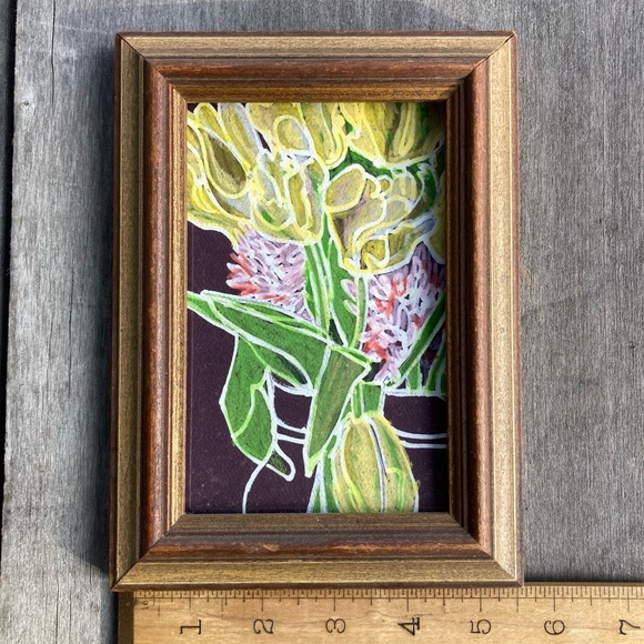Emily Snyder | “Tulips in Brooklyn” original art. - Picture 5 of 7